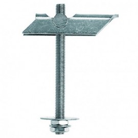 Cheville à bascule avec crochet