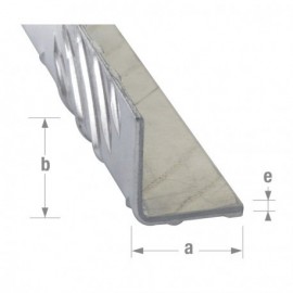 Corni&egrave;re &eacute;gale &agrave; damiers aluminium