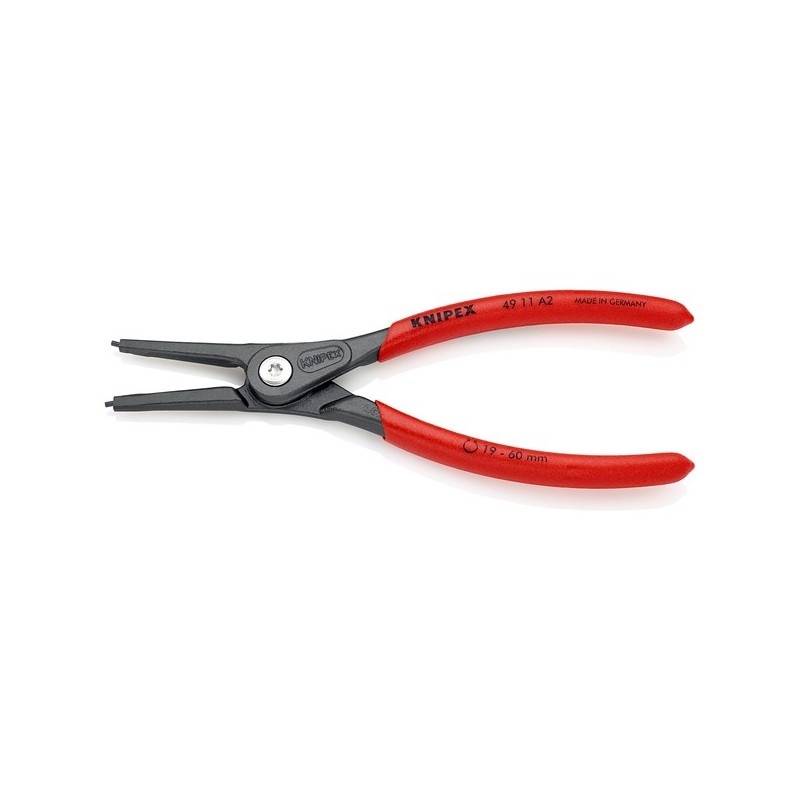 Pinces pour circlips® extérieurs pince droite pour circlips extérieurs 19 à 60 mm 180 mm 1 pièce(s) droit 19 - 60 mm pince pour circlips® extérieurs d