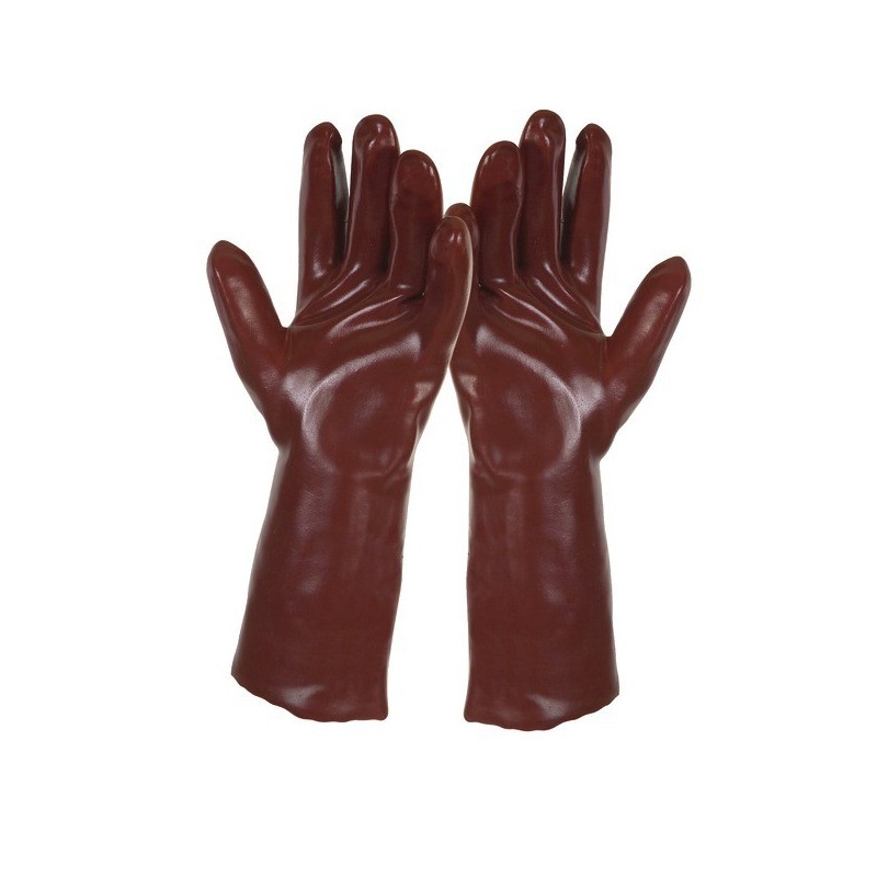 Gants tout enduit pvc 35 cm 1 paire gants coton tout enduit pvc 35 cm t9 9 oui agressions mécaniques, chimique, perméation coton, pvc non 1 paire(s) -