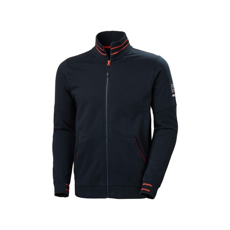 Sweatshirts zippés kensington xl 300 - 400 g entre 1 et 3 bleu sweat bleu marine coton, élasthanne 1 pièce(s) sweatshirt zippé kensington marine txl -