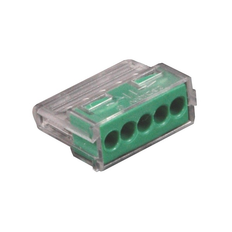 Borne automatique avec alvéoles bornes automatiques 5 trous 1 sachet(s) de 10 pièce(s) - debflex