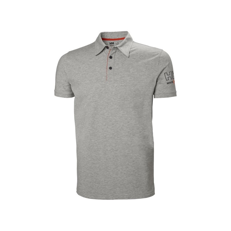 Polo kensington 200 - 300 g xl gris polo coton, élasthanne 0 1 pièce(s) polo kensington gris txl - helly hansen