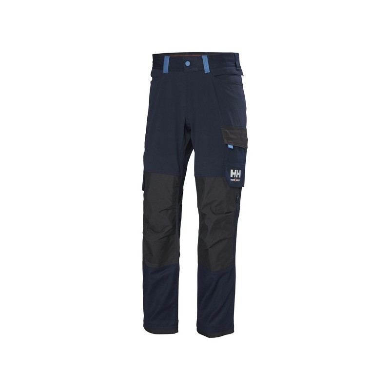 Pantalon oxford 4x connect 200 - 300 g entre 4 et 6 marine bleu pantalon 58 1 pièce(s) polyamide, coton / polyester, élasthanne pantalon oxford 4x con