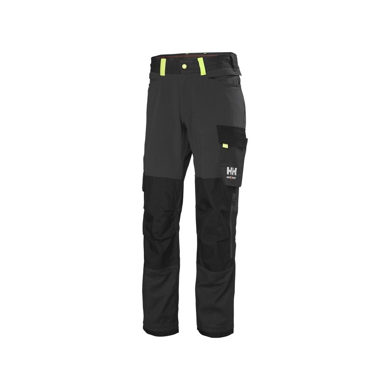 Pantalon oxford 4x connect 200 - 300 g entre 4 et 6 pantalon 52 anthracite/noir 1 pièce(s) polyamide, coton / polyester, élasthanne pantalon oxford 4x