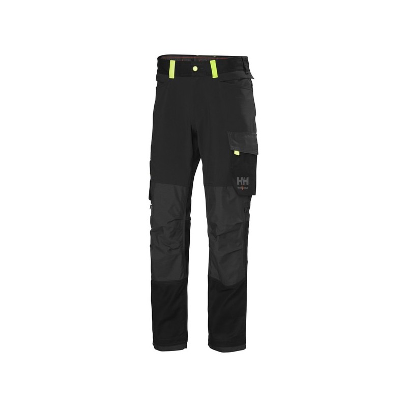 Pantalon oxford 4x connect 200 - 300 g entre 4 et 6 pantalon 46 noir/anthracite 1 pièce(s) polyamide, coton / polyester, élasthanne pantalon oxford 4x