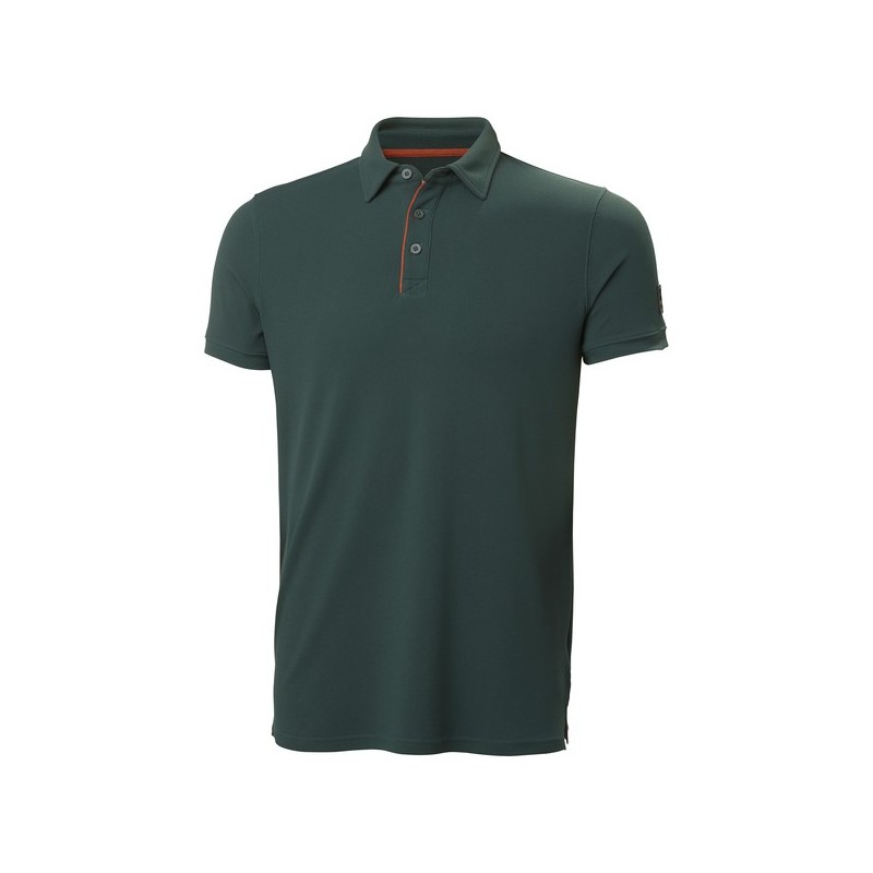Polo kensington tech vert 2xl t2xl 100 - 200 g t-shirt polyamide 0 1 pièce(s) polo manches courtes kensington tech vert t2xl - helly hansen