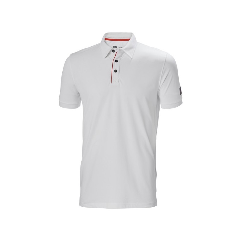 Polo kensington tech blanc xl txl 100 - 200 g t-shirt polyamide 0 1 pièce(s) polo manches courtes kensington tech blanc txl - helly hansen