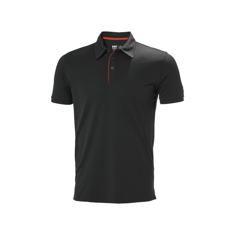Polo kensington tech 2xl t2xl 100 - 200 g noir t-shirt polyamide 0 1 pièce(s) polo manches courtes kensington tech noir t2xl - helly hansen