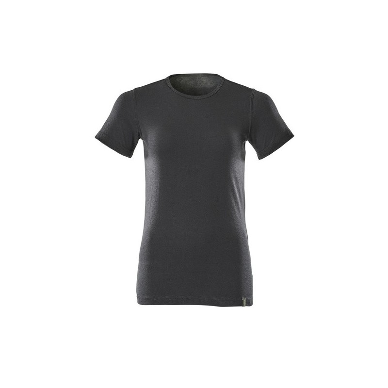 T-shirt femme crossover s 100 - 200 g bleu t-shirt 0 1 pièce(s) coton, polyester recyclé t-shirt femme crossover marine ts - mascot