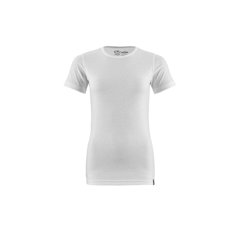 T-shirt femme crossover blanc m 100 - 200 g t-shirt 0 1 pièce(s) coton, polyester recyclé t-shirt femme crossover blanc tm - mascot