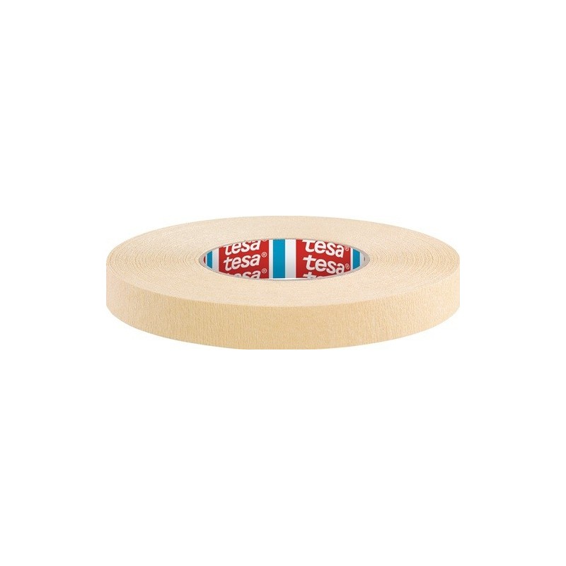 Lot ruban crêpé tesakrepp® 4322 tesa 1 carton(s) de 16 rouleau(x) ruban crêpé 4322 fortement crêpé chamois l50m l19mm - tesa