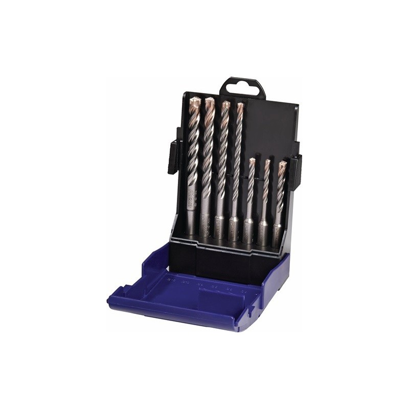 Jeu de forets marteaux multicutter 4 7 pcs. sds-plus 1 pièce(s) jeu de forets marteaux multicutter 4 7 pcs. sds-plus - promat