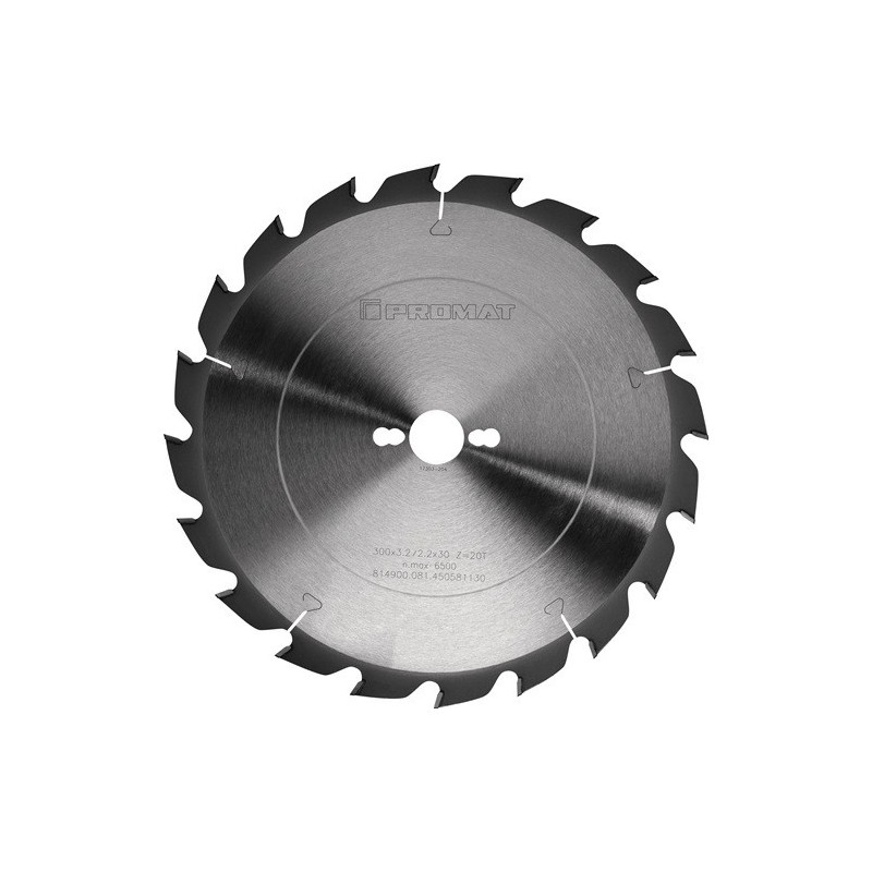 Lame pour scie circulaire de précision bau-exécution promat 1 pièce(s) lame scie circ précision ø ext. 500mm nb dents 36 ff - promat