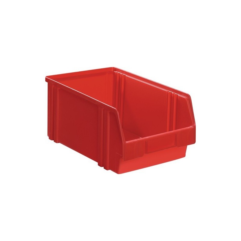 Lot boîte de rangement à ouverture frontale lk la-ka-pe 1 carton(s) de 25 pièce(s) boîte rangement ouv front lk l290/266xl140xh130mm ps rouge - la-ka-