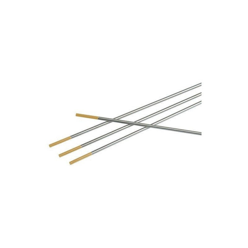 Lot électrode en tungstène wl 15 litty 1 carton(s) de 10 pièce(s) électrode en tungstène wl 15 d. 2,4 mm longueur 175 mm - litty