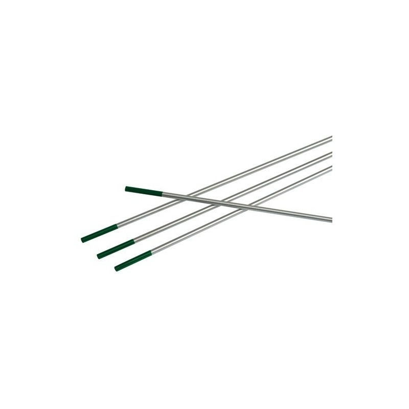 Lot électrode en tungstène wp litty 1 carton(s) de 10 pièce(s) électrode en tungstène wp d. 3,2 mm longueur 175 mm - litty