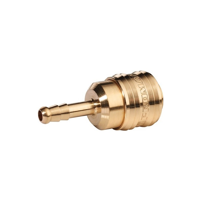 Lot raccord rapide promat 1 carton(s) de 10 pièce(s) raccord rap dn 7,2 manchon lait nu diamètre tuyau lw 13 - promat