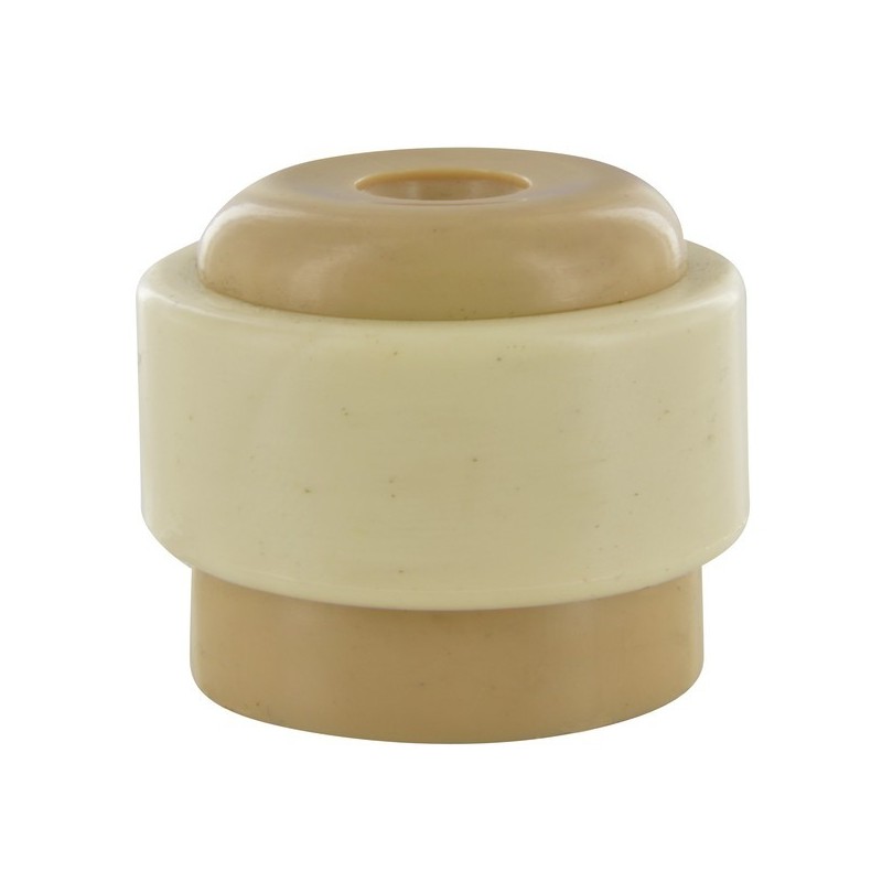 Butée de porte ø35 x h 30 mm - plastique beige 1 sachet(s) de 6 unité(s) butée de porte ø35 x h 30 mm - plastique beige - interges.com