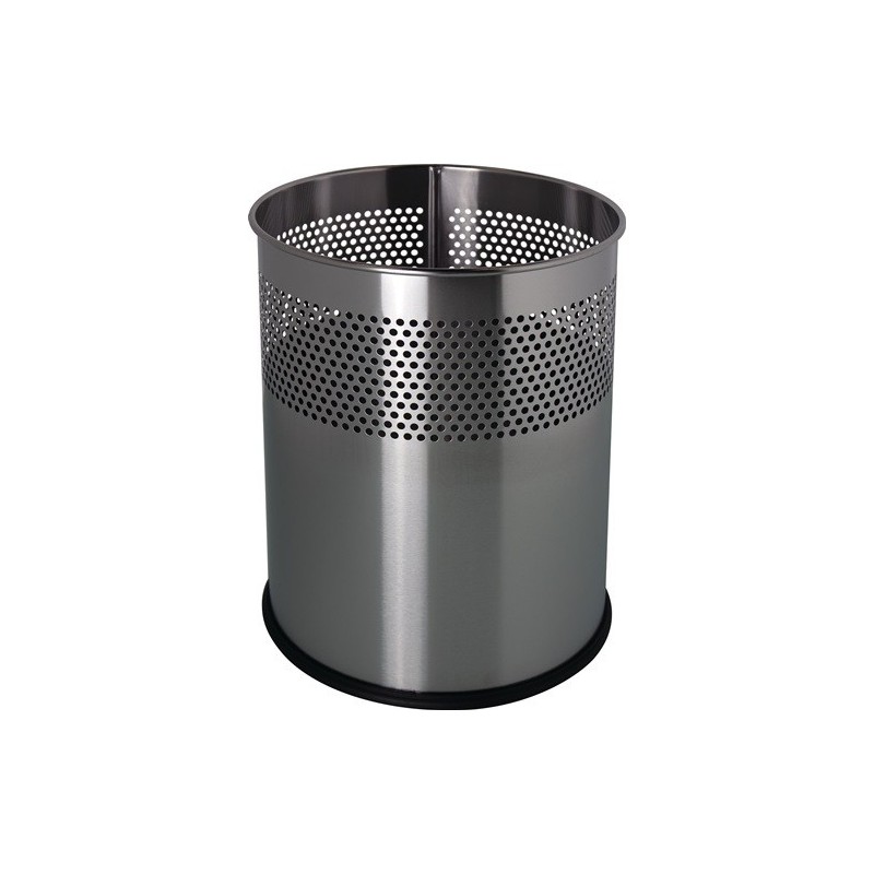 Corbeille à papier helit 1 pièce(s) corbeille à papier 15 l h321xd.255 mm rond - helit