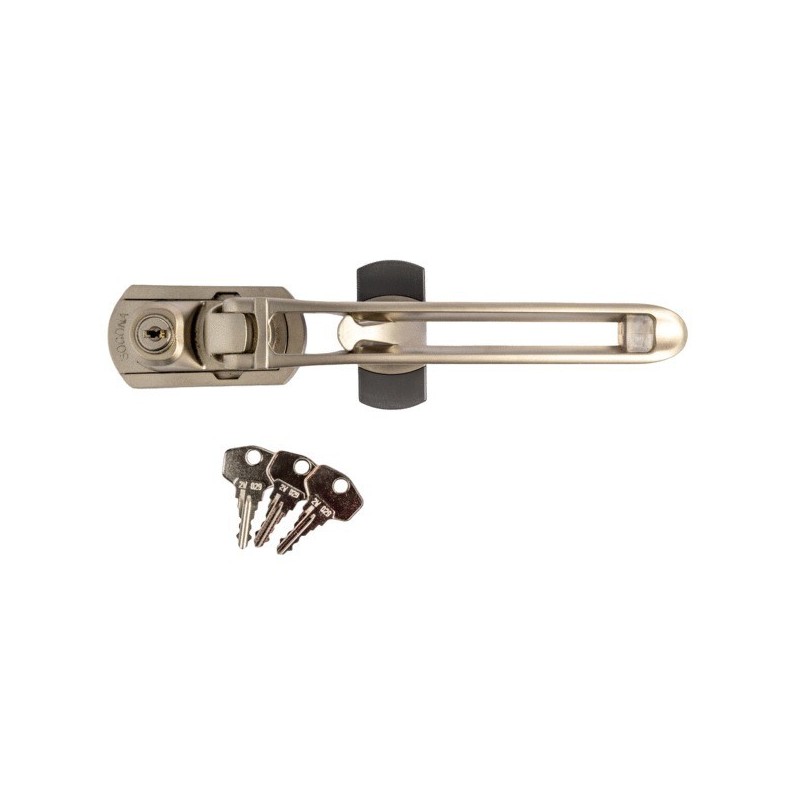 Entrebâilleur De Fenêtre Gauche En Acier Inoxydable à Sécurité