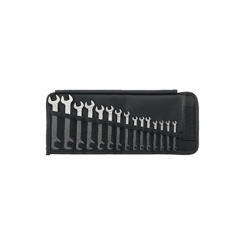 Jeu+de+cles+à+fourches+12/15+15+pieces+sw3,2-14+mm+1+piece(s)+jeu+de+cles+à+fourches+12/15+15+pieces+sw3,2-14+mm+-+stahlwille