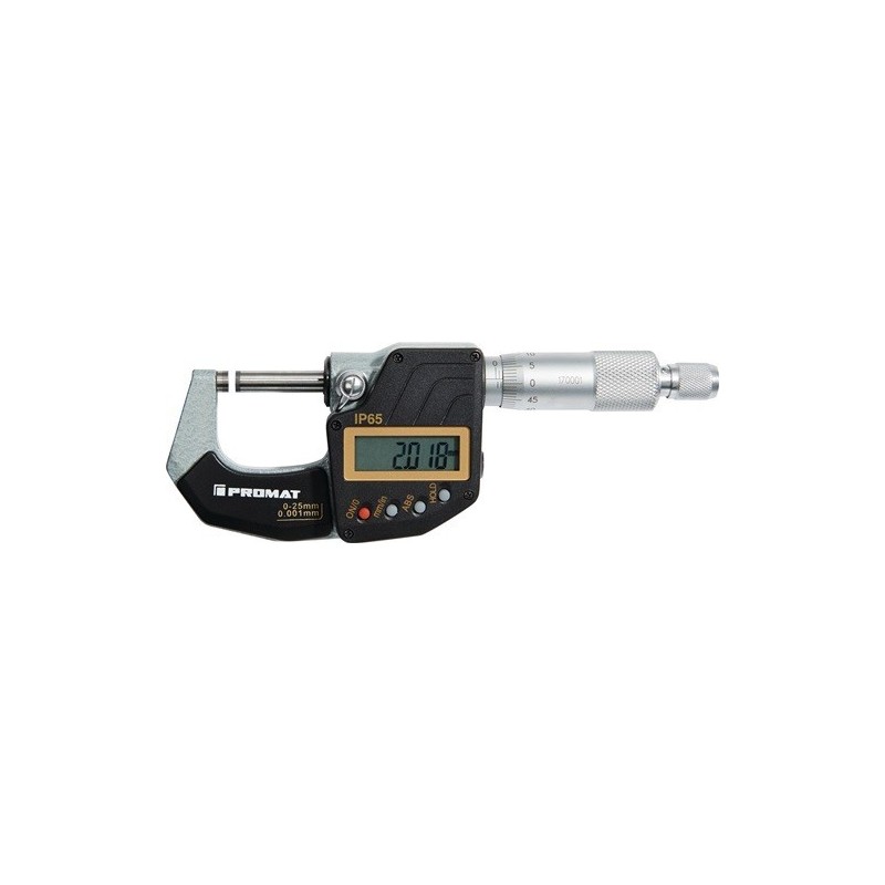 Micromètre din 863/1 ip65 promat 1 pièce(s) micromètre din 863/1 ip65 0-25 mm - promat