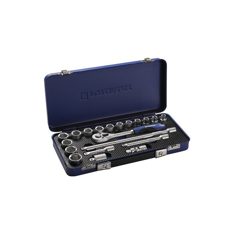 Jeu de clés à douille promat 1 pièce(s) jeu de clés à douille 20 pièces 3/8 po. - promat