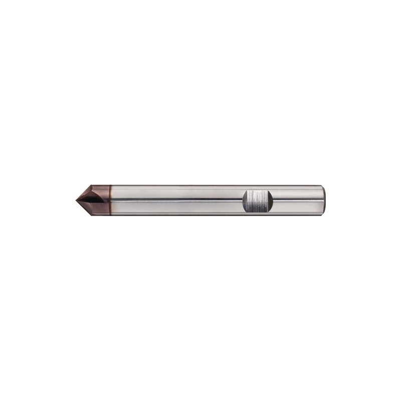 Fraise à ébavurer et chanfreiner d. nominal 12 mm 90 degr. 1 pièce(s) fraise à ébavurer et chanfreiner d. nominal 12 mm 90 degr. - tecwerk