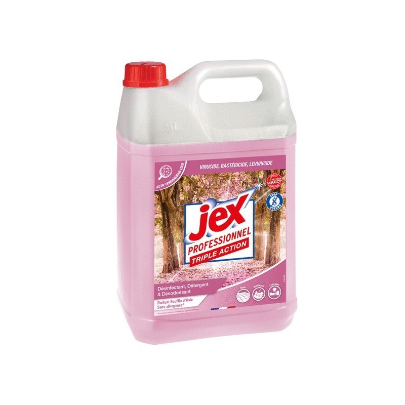 Nettoyant désinfectant triple action 1 bidon(s) de 5 litre(s) bouteille nettoyant nettoyant triple action + stop odeurs - souffle d'asie souffle d'asi
