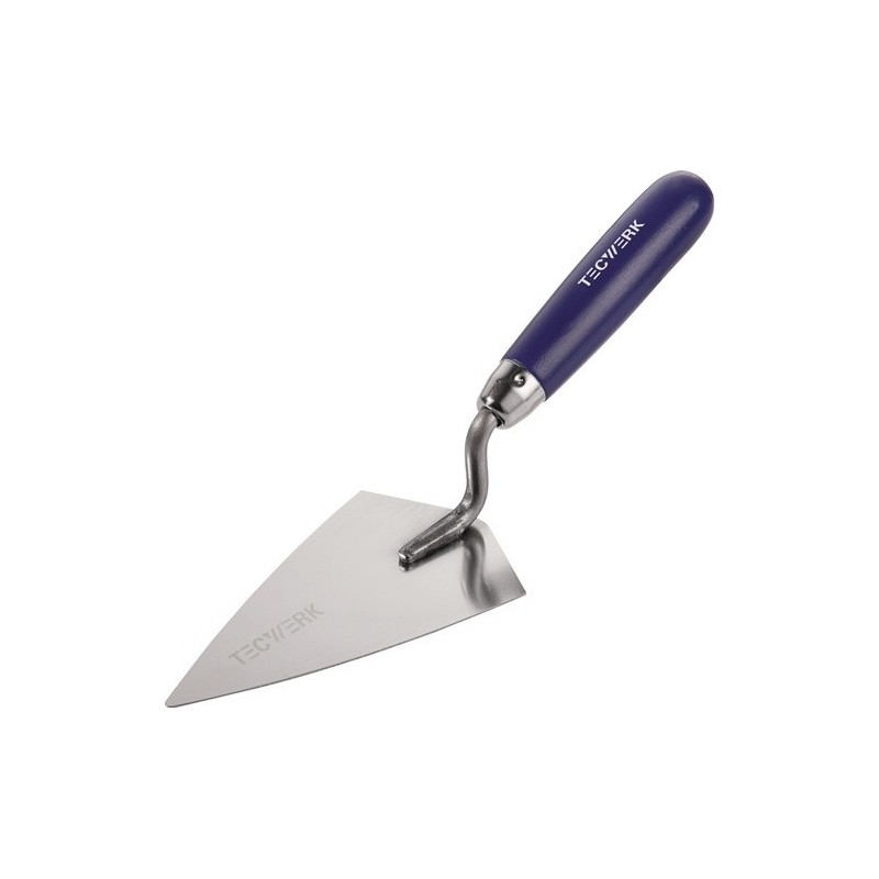 Truelle à crépi de hambourg longueur 140 mm largeur 80 mm 1 carton(s) de 20 pièce(s) truelle à crépi de hambourg longueur 140 mm largeur 80 mm - tecwe