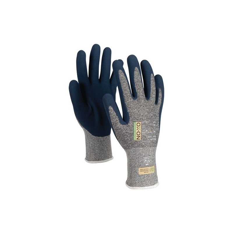 Lot lot gant recycle basic 16001 ox-on 1 carton(s) de 12 paire(s) gant recycle basic 16001 taille 10 bleu/bleu clair - ox-on