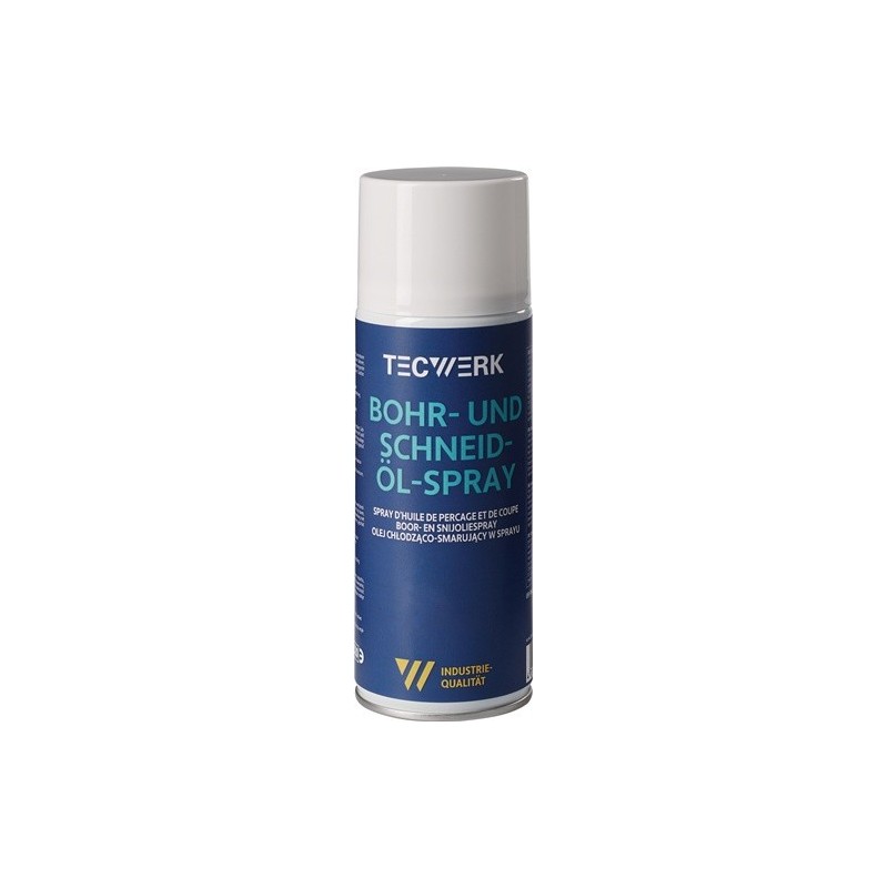 Spray d'huile forage/de coupe 400 ml 1 carton(s) de 12 pièce(s) spray d'huile forage/de coupe 400 ml - tecwerk