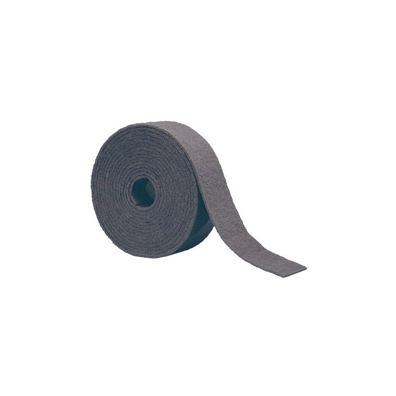 Rouleau d'abrasif en non-tissé tecwerk 1 pièce(s) rouleau d'abrasif en non-tissé longueur 10 m largeur 120 mm - tecwerk