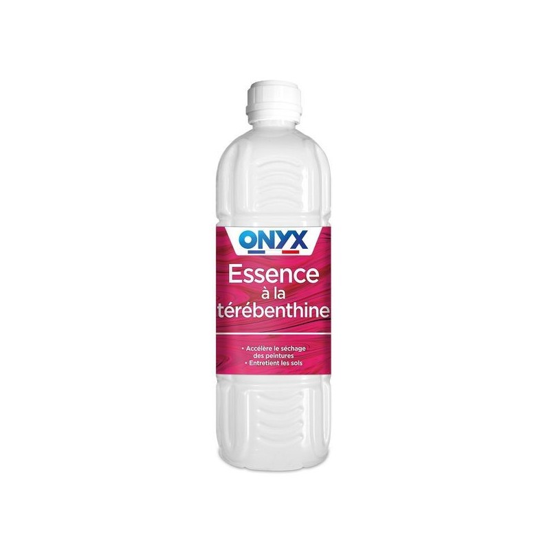 Essence à la térébenthine 1 bouteille(s) de 1 litre(s) 1 litre(s) essence essence à la térébenthine (nouvelle formule) - onyx