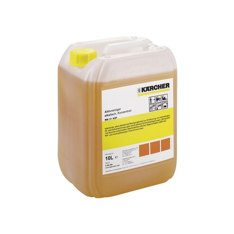 Dégraissant surpuissant rm 31 asf dégraissant surpuissant hp rm 31 asf 1 bidon(s) de 10 litre(s) - karcher