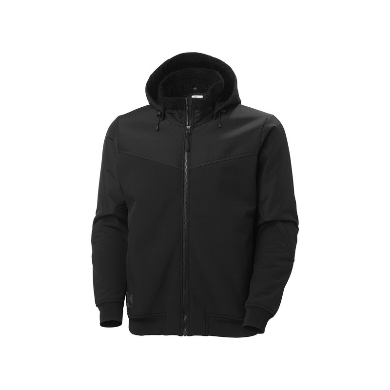 Blouson softshell oxford hiver xl txl noir entre 1 et 3 veste 400 - 500 g polyester, polyamide / élasthanne 1 pièce(s) veste softshell oxford hiver no