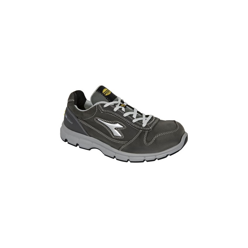 Chaussures de sécurité basses run ii nouvelle génération chaussures de sécurité basses run ii gris t45 textile bas 45 pu double densité acier cuir cor