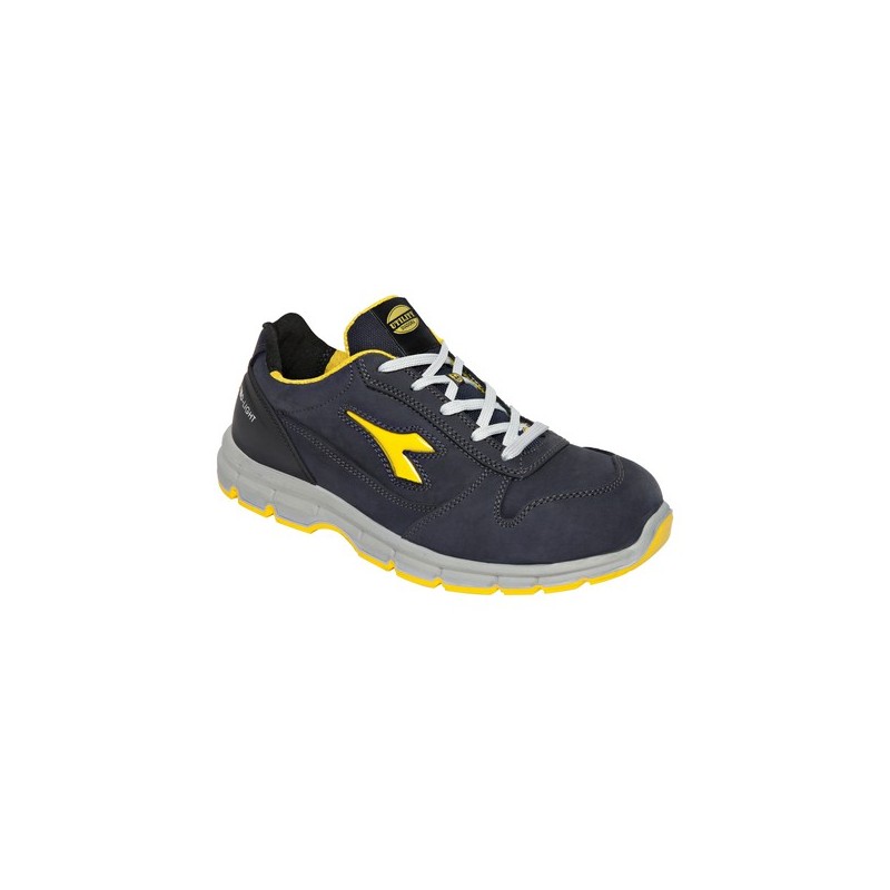 Chaussures de sécurité basses run ii nouvelle génération chaussures de sécurité basses run ii bleu marine t41 textile bas 41 pu double densité acier c
