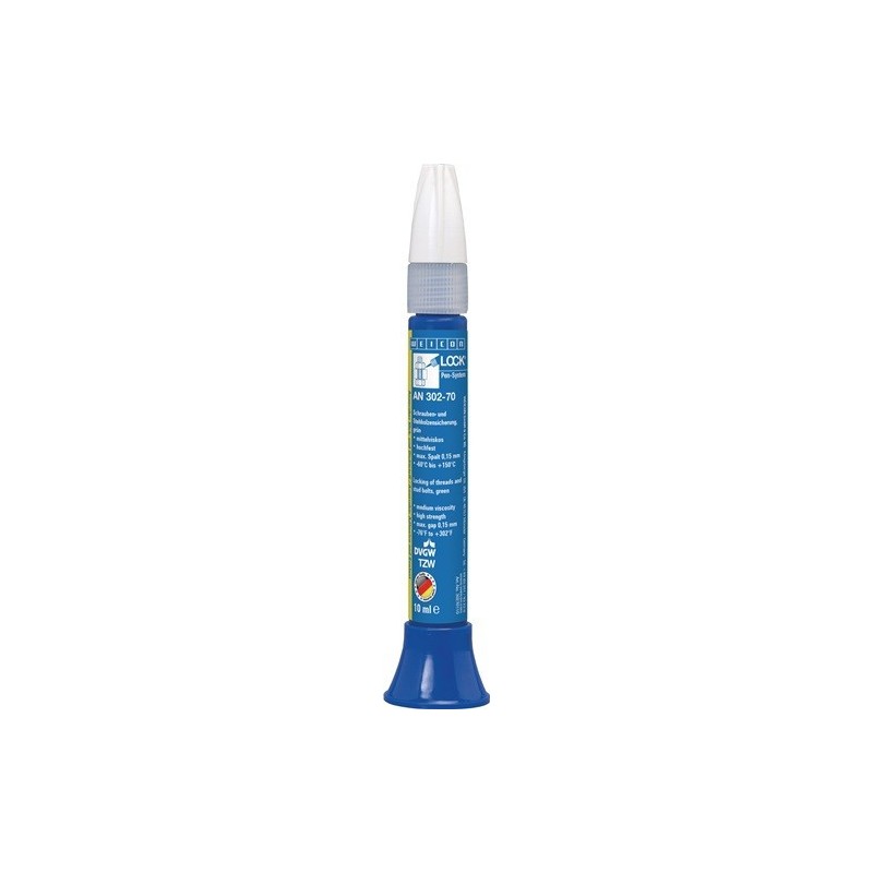 Agent freinage vis/de goujon weiconlock® an 302-70 10 ml 1 carton(s) de 30 pièce(s) agent freinage vis/de goujon weiconlock® an 302-70 10 ml - weicon
