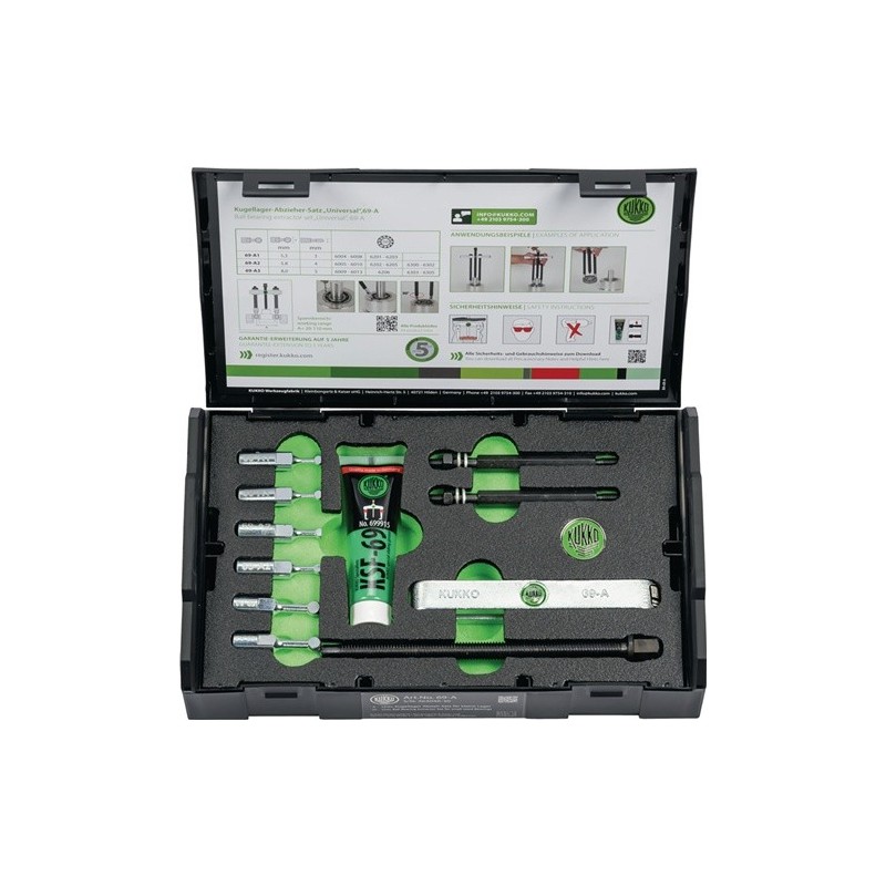 Jeu+d%27extracteurs+pour+roulem.+à+billes+69+kukko+1+piece(s)+jeu+extracteurs+roulem+billes+69+7+pieces+plage+ser+20+95mm+-+kukko