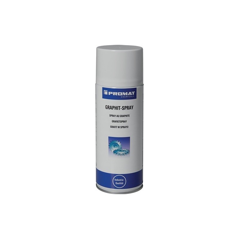 Spray graphite 400 ml 1 carton(s) de 12 pièce(s) spray graphite 400 ml - promat chemicals