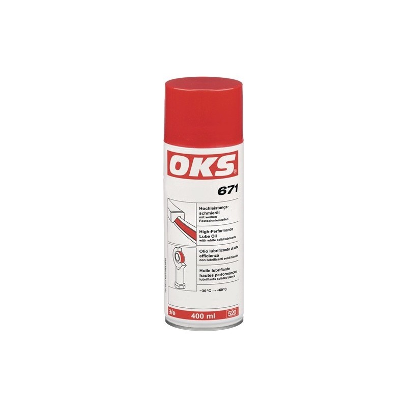 Huile lubrification haute performance oks 671 400 ml 1 carton(s) de 12 pièce(s) huile lubrification haute performance oks 671 400 ml - oks