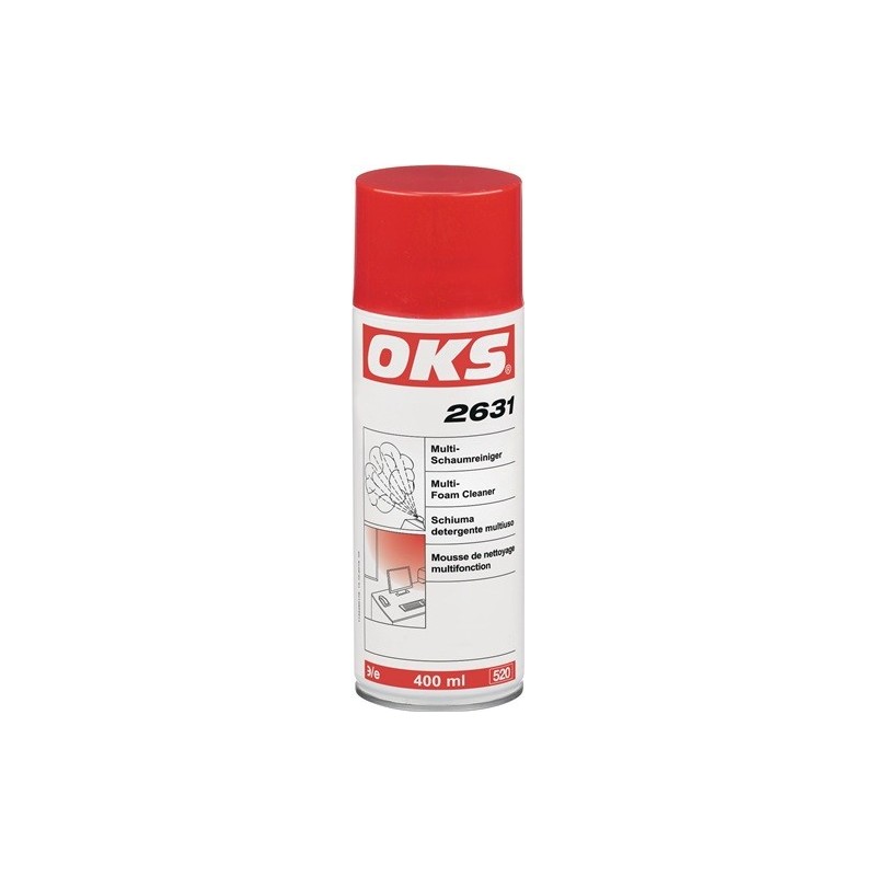 Nettoyant moussant multifonctions oks 2631 400 ml 1 carton(s) de 12 pièce(s) nettoyant moussant multifonctions oks 2631 400 ml - oks