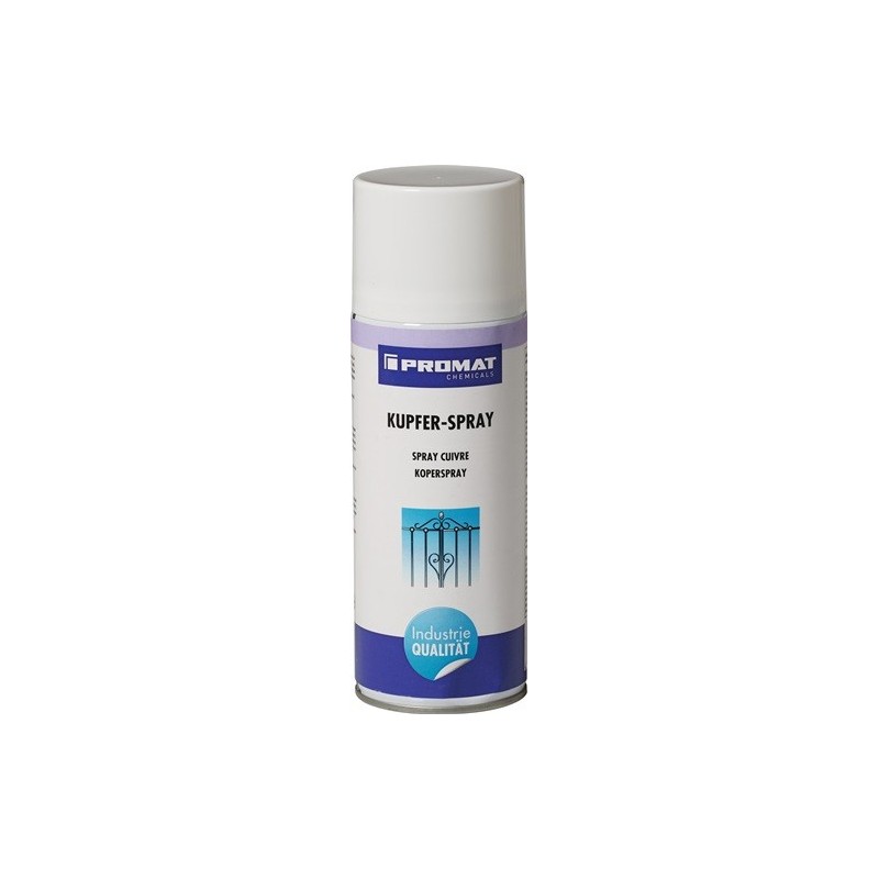 Spray pour cuivre 400 ml 1 carton(s) de 12 pièce(s) spray pour cuivre 400 ml - promat chemicals