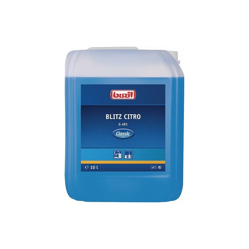 Nettoyant à l'alcool blitz citro g 481 buzil 1 pièce(s) nettoyant à l'alcool blitz citro g 481 10 l - buzil