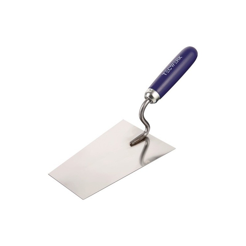 Lot truelle de maçon tecwerk 1 carton(s) de 20 pièce(s) truelle de maçon longueur 180 mm largeur 125 mm - tecwerk