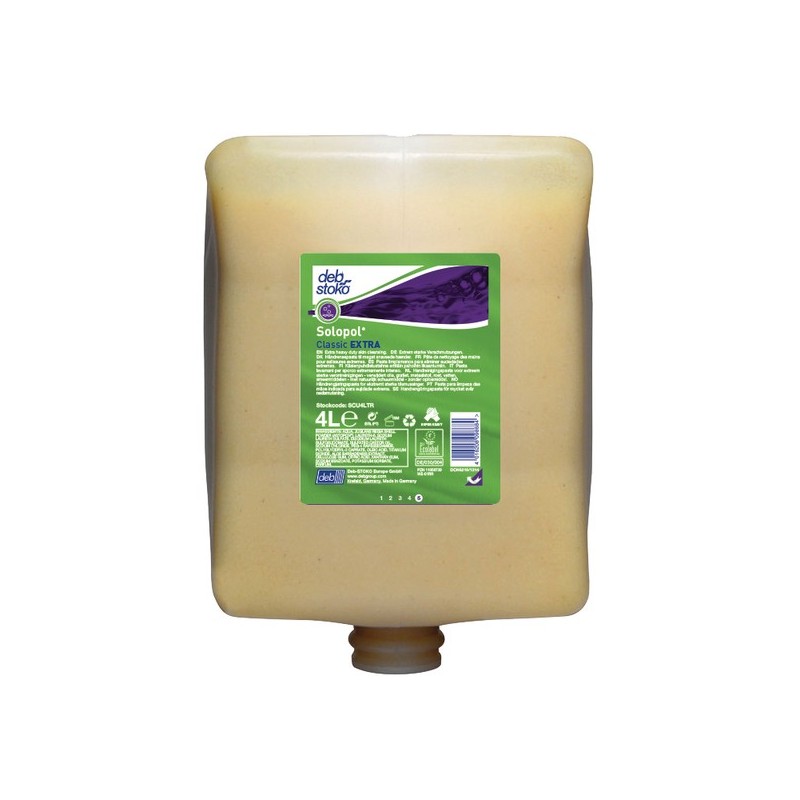 Pâte nettoyante solopol classic extra pâte nettoyante solopol classic extra 1 cartouche(s) de 2 litre(s) liquide savon doux - sc johnson professional