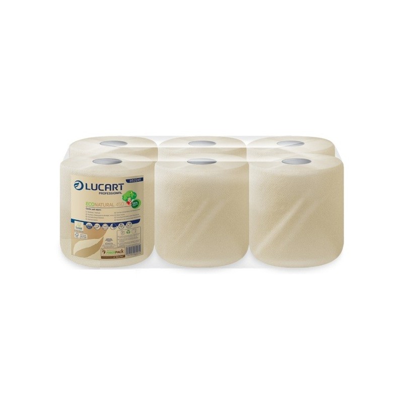 Bobines eco natural 450 formats bobines eco natural 450 formats 1 lot(s) de 6 bobine(s) havane rouleau pour distributeur 450 2 fibres recyclées 20 cm