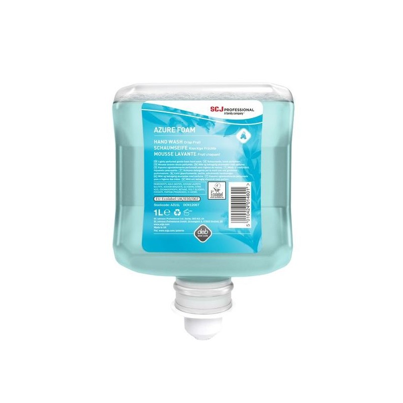 Mousse refresh azure foam mousse refresh azure foam 1 cartouche(s) de 1 litre(s) liquide savon doux - sc johnson professional sas